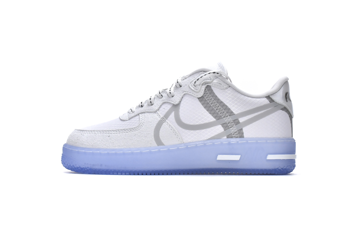 LJR Batch Nike Air Force 1 React White Light Bone CQ8879-100