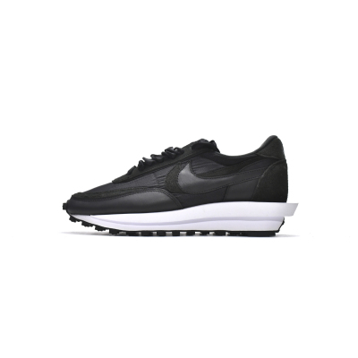 PK God Batch Nike LD Waffle sacai Black Nylon BV0073-002 01