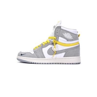 LJR Batch  Air Jordan 1 High Switch Light Smoke CW6576-100 01