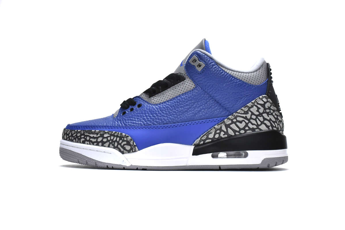 PK God Batch Air Jordan 3 Retro Varsity Royal Cement CT8532-400