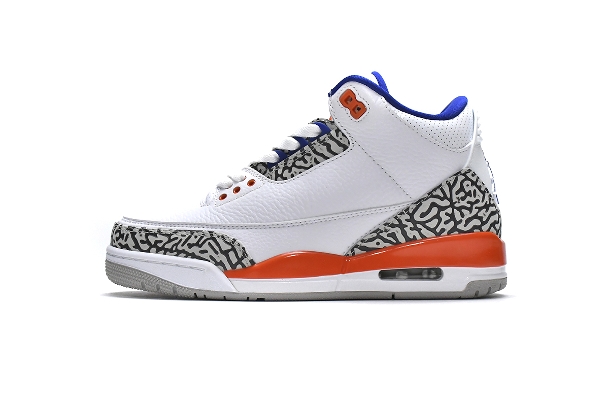 Best Fake PK God Batch Air Jordan 3 Retro Knicks 136064-148 of Reps ...