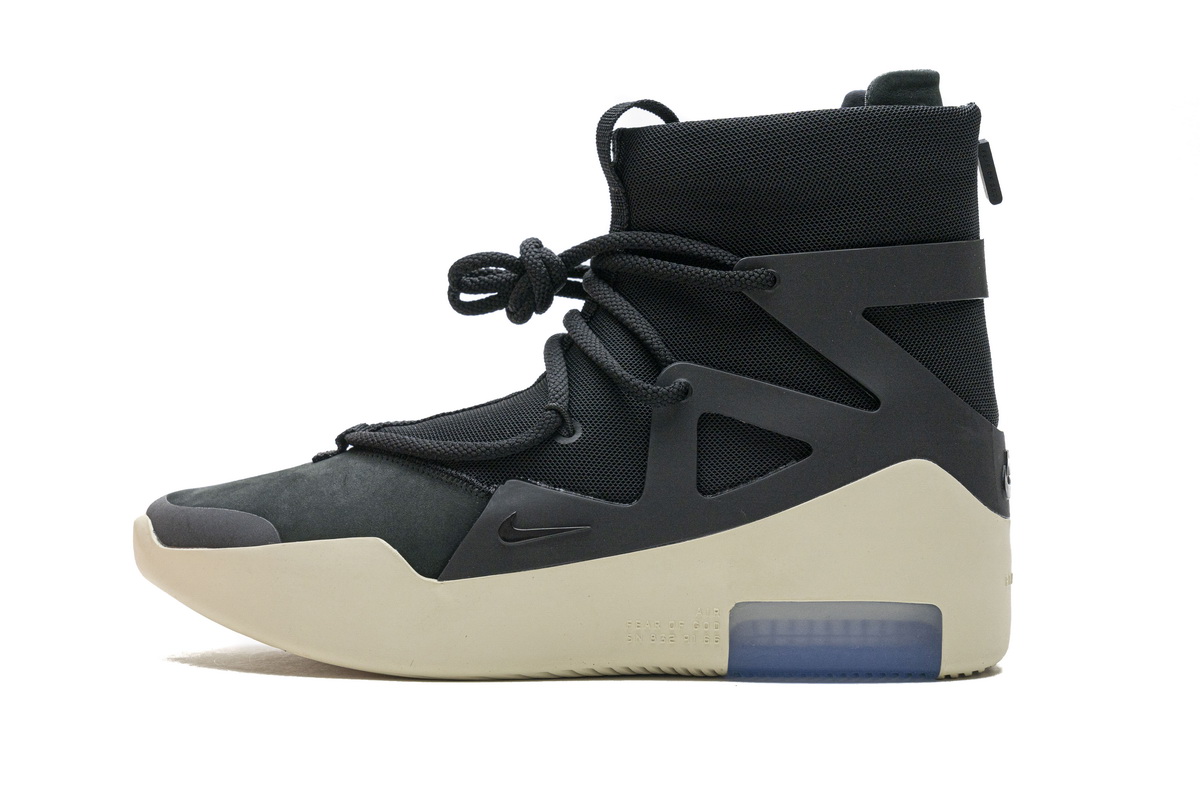 H12 Batch Nike Air Fear Of God 1 Black AR4237-001