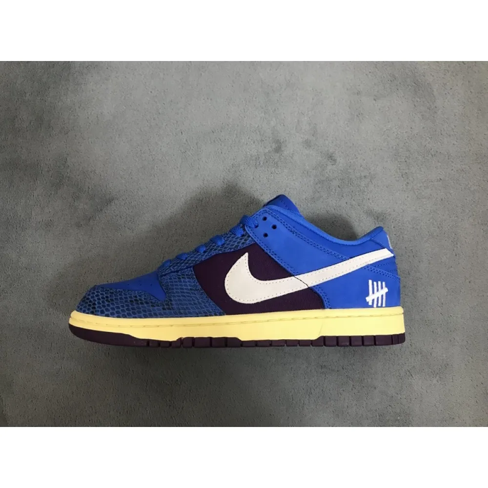 LJR Batch SB Nike Dunk Low Undefeated 5 On It Dunk vs. AF1 DH6508-400
