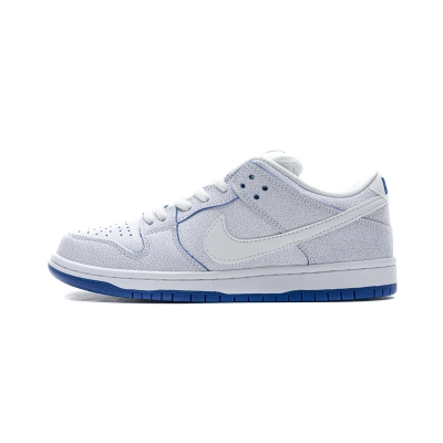 LJR Batch Nike SB Dunk Low Premium White Game Royal CJ6884-100 01