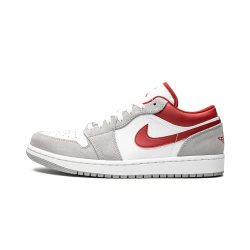 LJR Batch Air Jordan 1 Low SE Light Smoke Grey Gym Red DC6991-016
