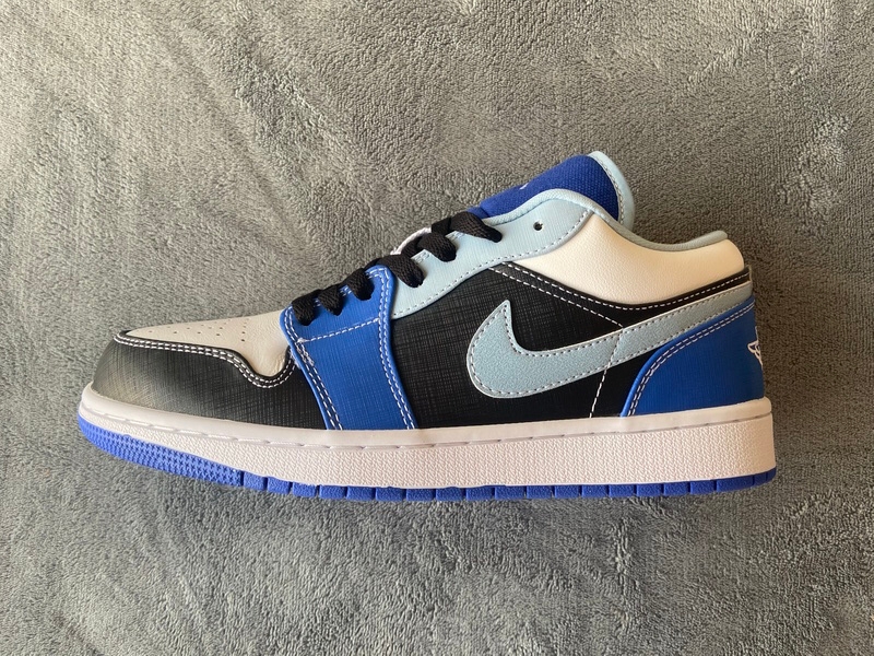 LJR Batch Air Jordan 1 Low Racer Blue White DH0206-400