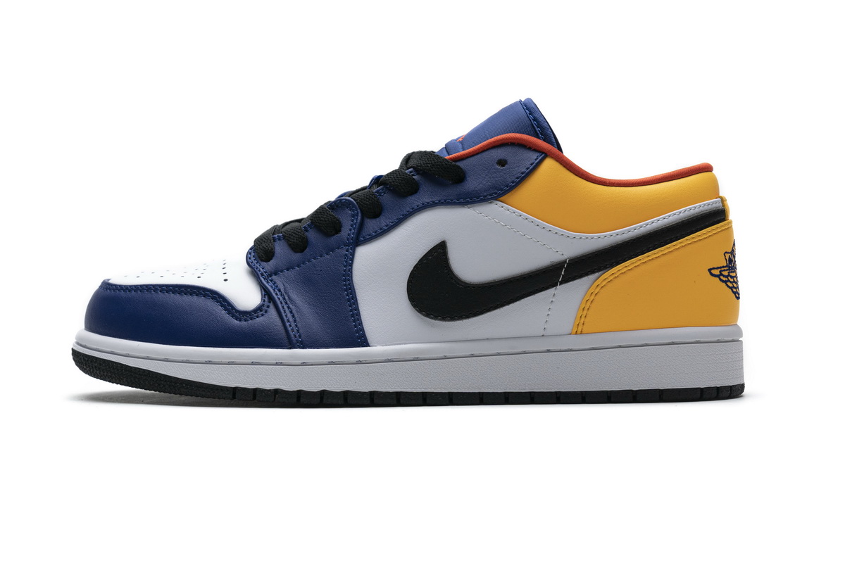 LJR Batch Air Jordan 1 Low Royal Yellow 553558-123