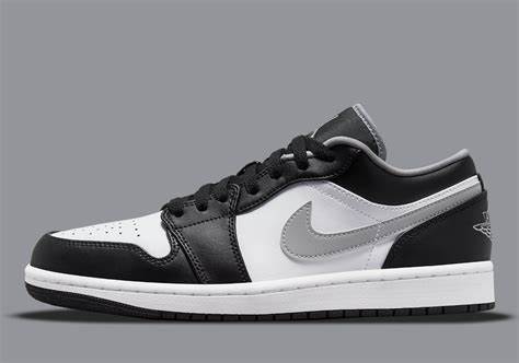 LJR Batch Air Jordan 1 Low Black White Grey 553558-040
