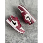 LJR Batch Air Jordan 1 Low Noble Red 553558-604