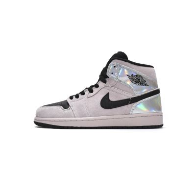 LJR Batch Air Jordan 1 Mid Dirty Powder Iridescent (W) BQ6472-602 01
