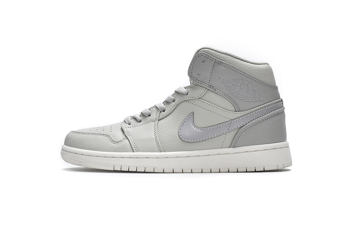 LJR Batch Air Jordan 1 Mid Light Bone 852542-003
