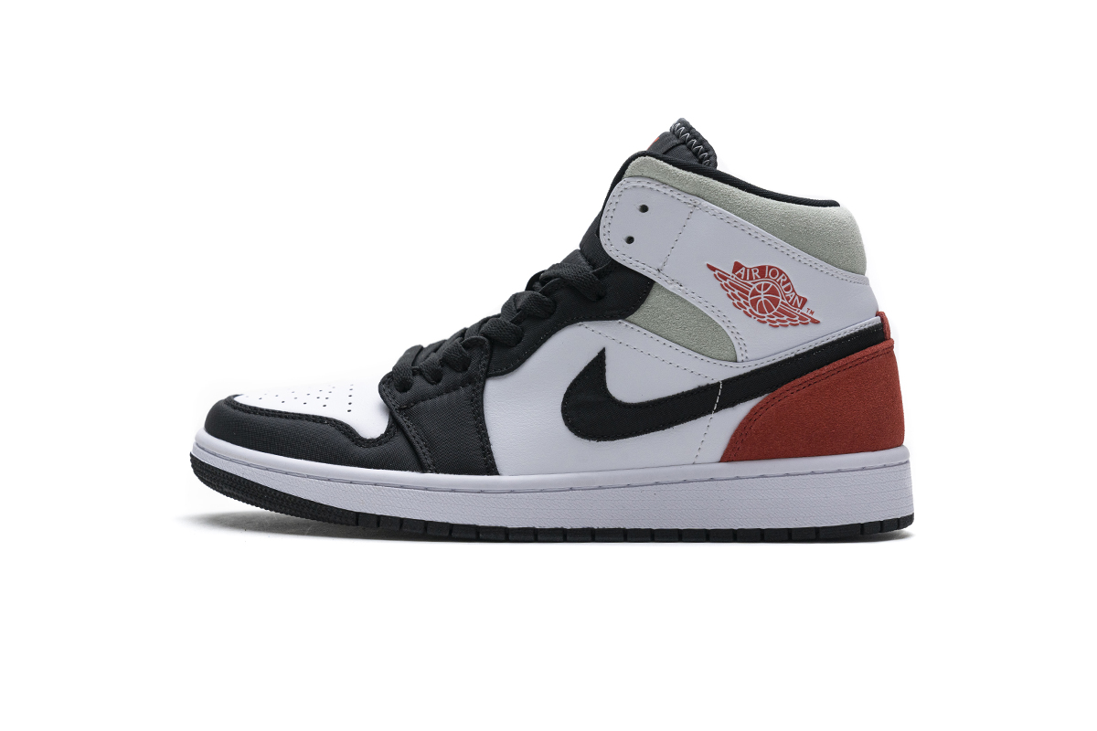 LJR Batch Air Jordan 1 Mid SE Union Black Toe 852542-100