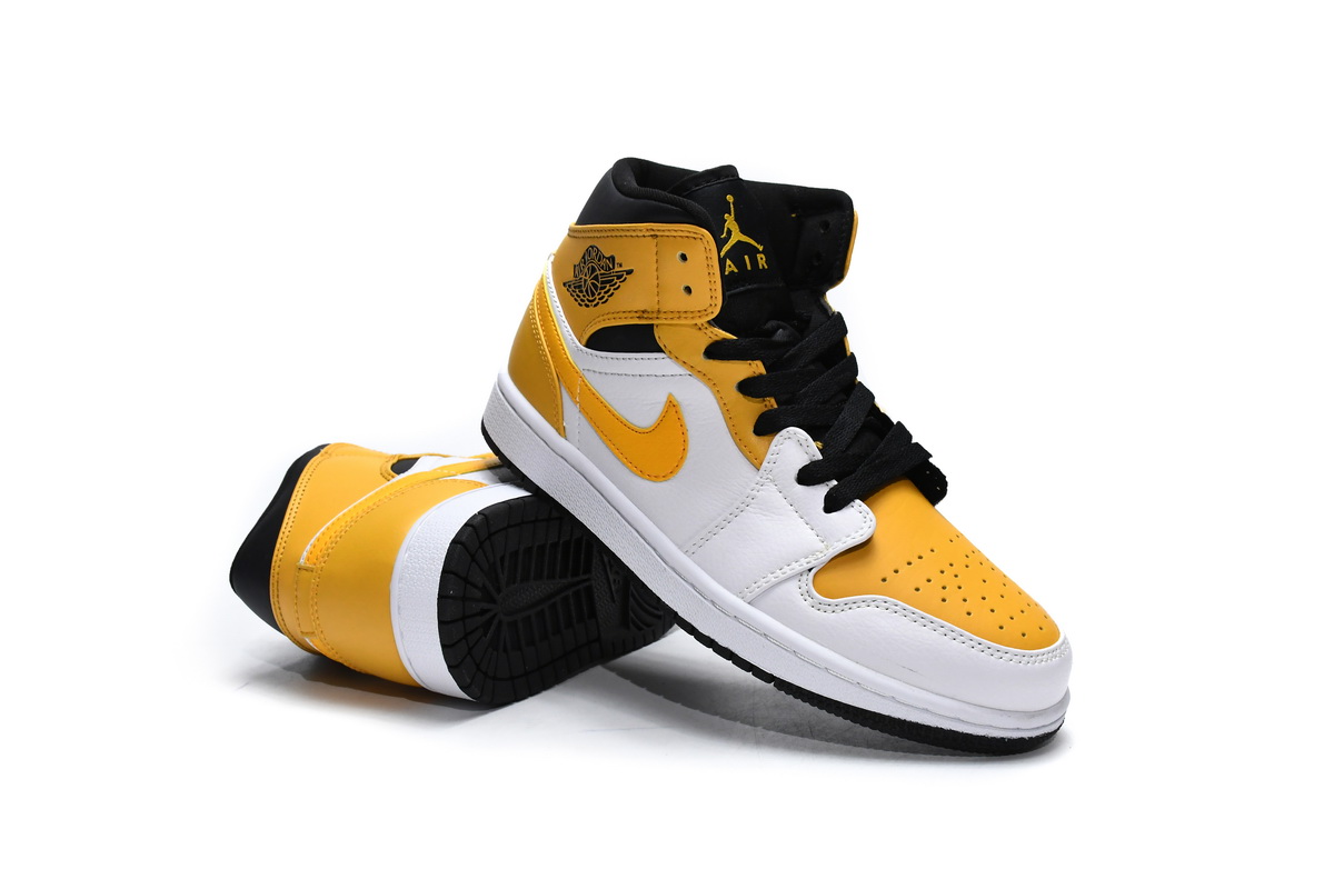 LJR Batch Air Jordan 1 Mid University Gold 554724-170