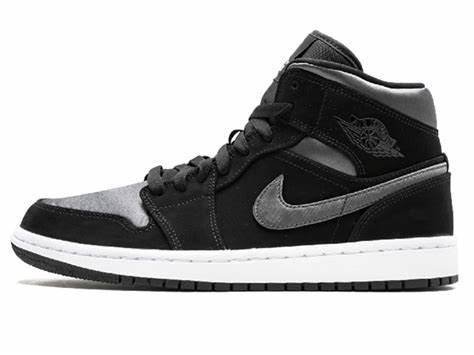 LJR Batch Air Jordan 1 Mid White Black Grey (GS) BQ6931-012