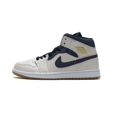 LJR Batch Air Jordan 1 Retro Mid Jeter AH6342-104 01