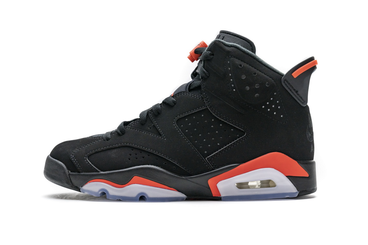 PK God Batch Air Jordan 6 Retro Black Infrared (2019)	 384664-060