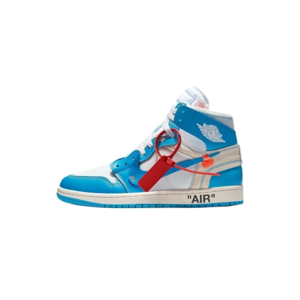 PK God Batch Nike Air Jordan 1 Retro High Off-White University Blue AQ0818-148