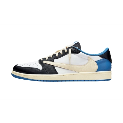PK God Batch Air Jordan 1 Low Fragment x Travis Scott DM7866-140 01