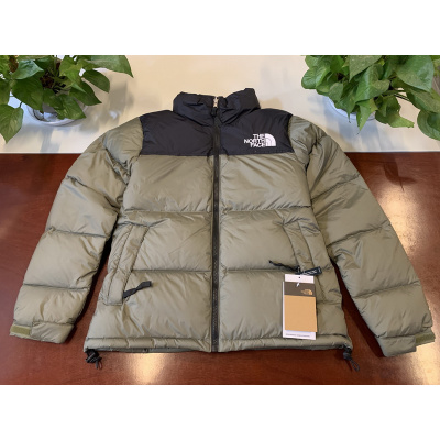 The North Face Mosaic Green Down Jacket 02