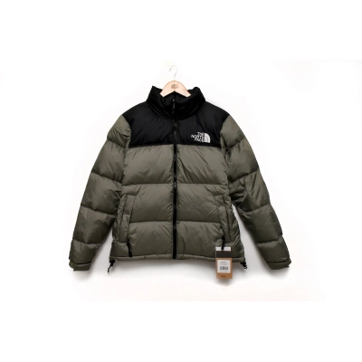 The North Face Mosaic Green Down Jacket 01