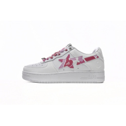 Bape Sta Low White Red Camouflage 1H20-191-045