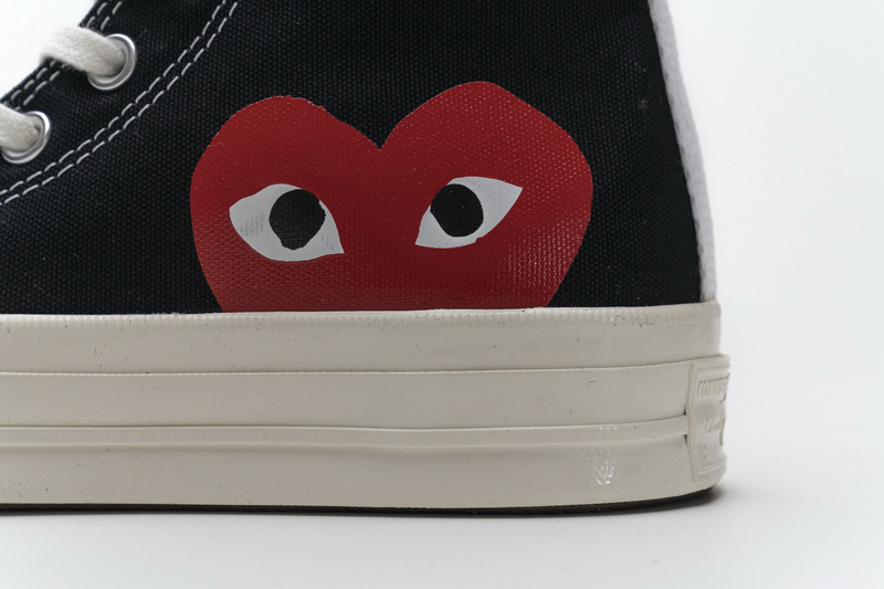 Best Fake CDG Play x Converse Chuck Taylor All Star 70 High Top 150204C ...