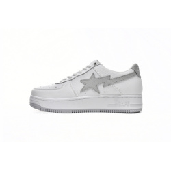 A Bathing Ape Bape Sta Low White Grey 1H73-191-921