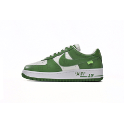 Louis Vuitton x Nike Air Force 1 White Green 7108-6