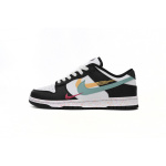 LJR Batch Nike Dunk Low Multiple Swooshes White Washed Teal FD4623-131