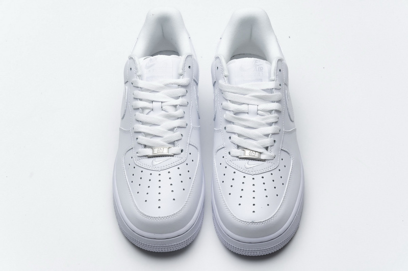 Best Fake LJR Batch Supreme x Air Force 1 Low White CU9225-100 of Reps ...