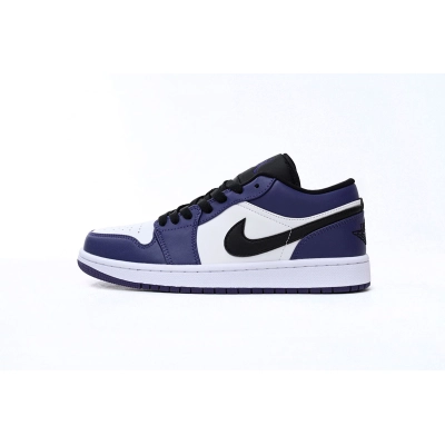 LJR Batch Air Jordan 1 Low Court Purple White 553558-500 01