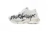 Balenciaga Runner White And Black Characters 677402 W3RBQ 9010