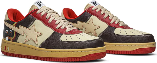 Best Fake A Bathing Ape Bape Sta Low Kanye West College Dropout 0607FS ...