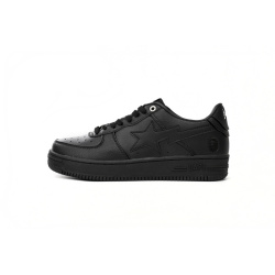 A Bathing Ape Bape Sta Low Black 1J30 -191- 013