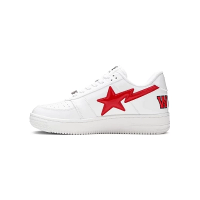 A Bathing Ape Bape Sta Low Shark White 1H30-191-012-WHT 01