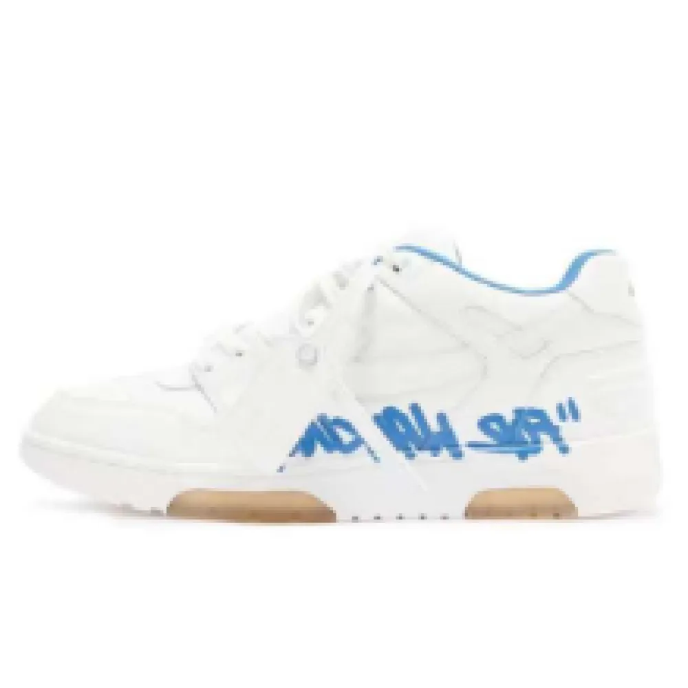 pk god batch off-white out of office "ooo" low for walking white blue omia18 9s22lea00 30145