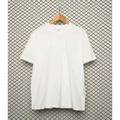 Burberry Letter Logo Print Loose Short Sleeve T-Shirt White SS23 01