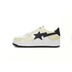 A Bathing Ape Bape Sta Low White Snake Skin Pattern 1I80 191 009