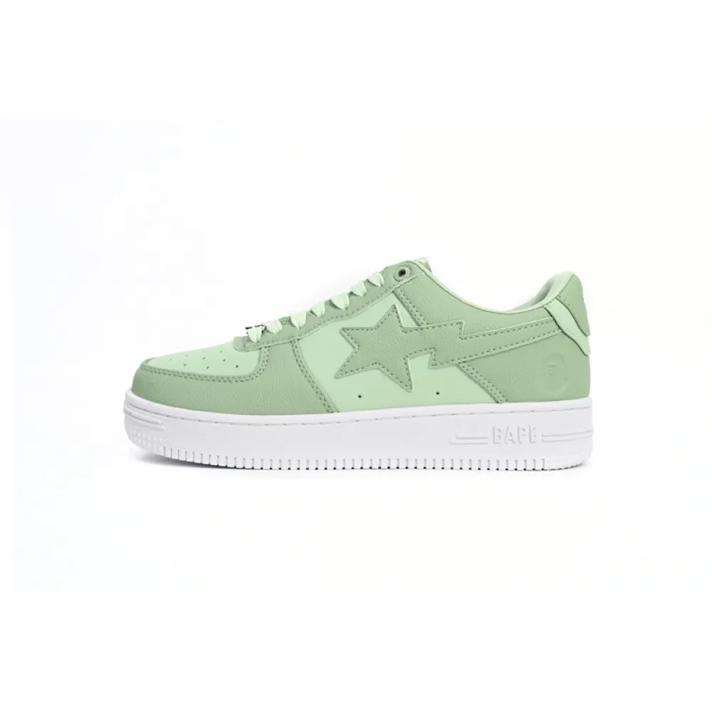 a bathing ape bape sta low apple green 0zxsh m191 006k