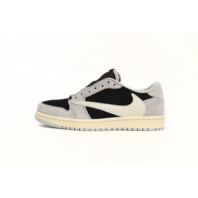 PK God Batch Nike Air Jordan 1 Low White Grey Low Gang x Travis Scott DM7866-010 01