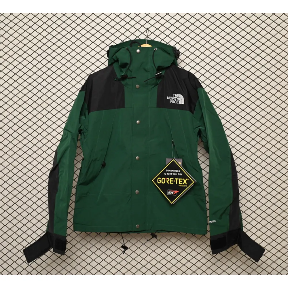 The North Face Black and Blackish Green Jackets