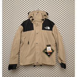 The North Face Black and Light Khaki Jackets