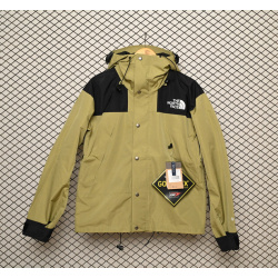 The North Face Black and Mustard Green Jackets