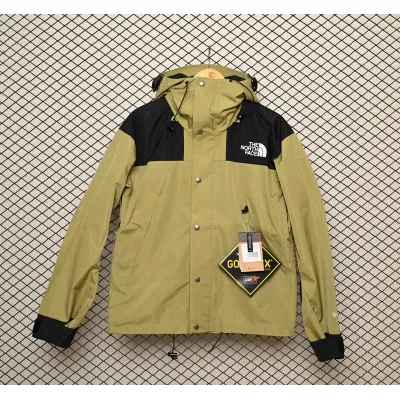The North Face Black and Mustard Green Jackets 01