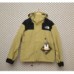 The North Face Black and Mustard Green Jackets
