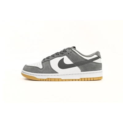 LJR Batch Nike Dunk Low White Gray Raw Rubber FV0389-100 01