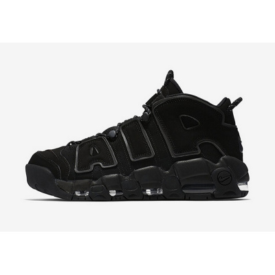 Nike Air More Uptempo All Black 414962-004 01