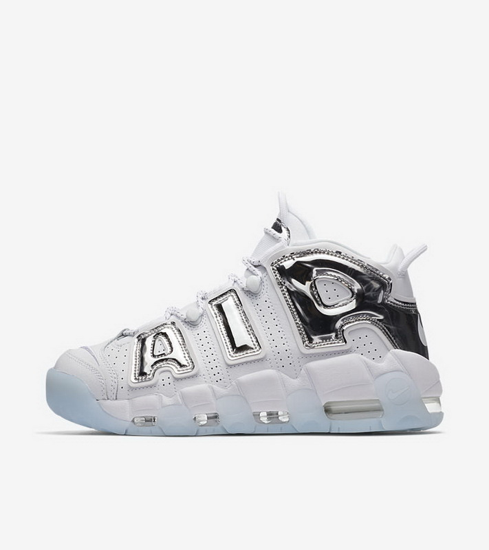 Nike Air More Uptempo Chrome White 917593-100