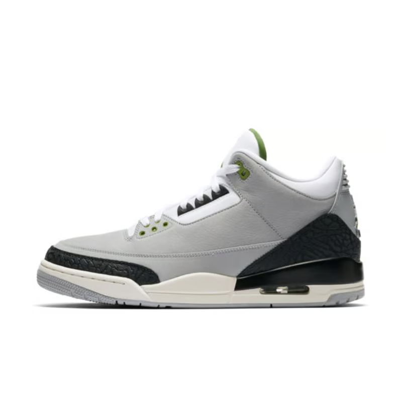 PK God Batch Nike Wmns Air Jordan 3 Retro Chlorophyll 136064-006