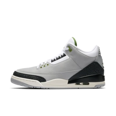 PK God Batch Nike Wmns Air Jordan 3 Retro Chlorophyll 136064-006 01